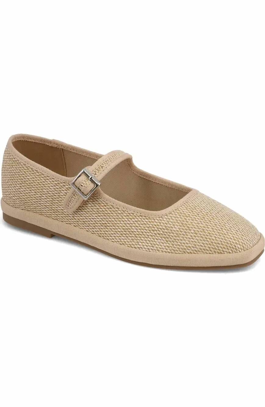 NEW MIA women's monroe flat in natural